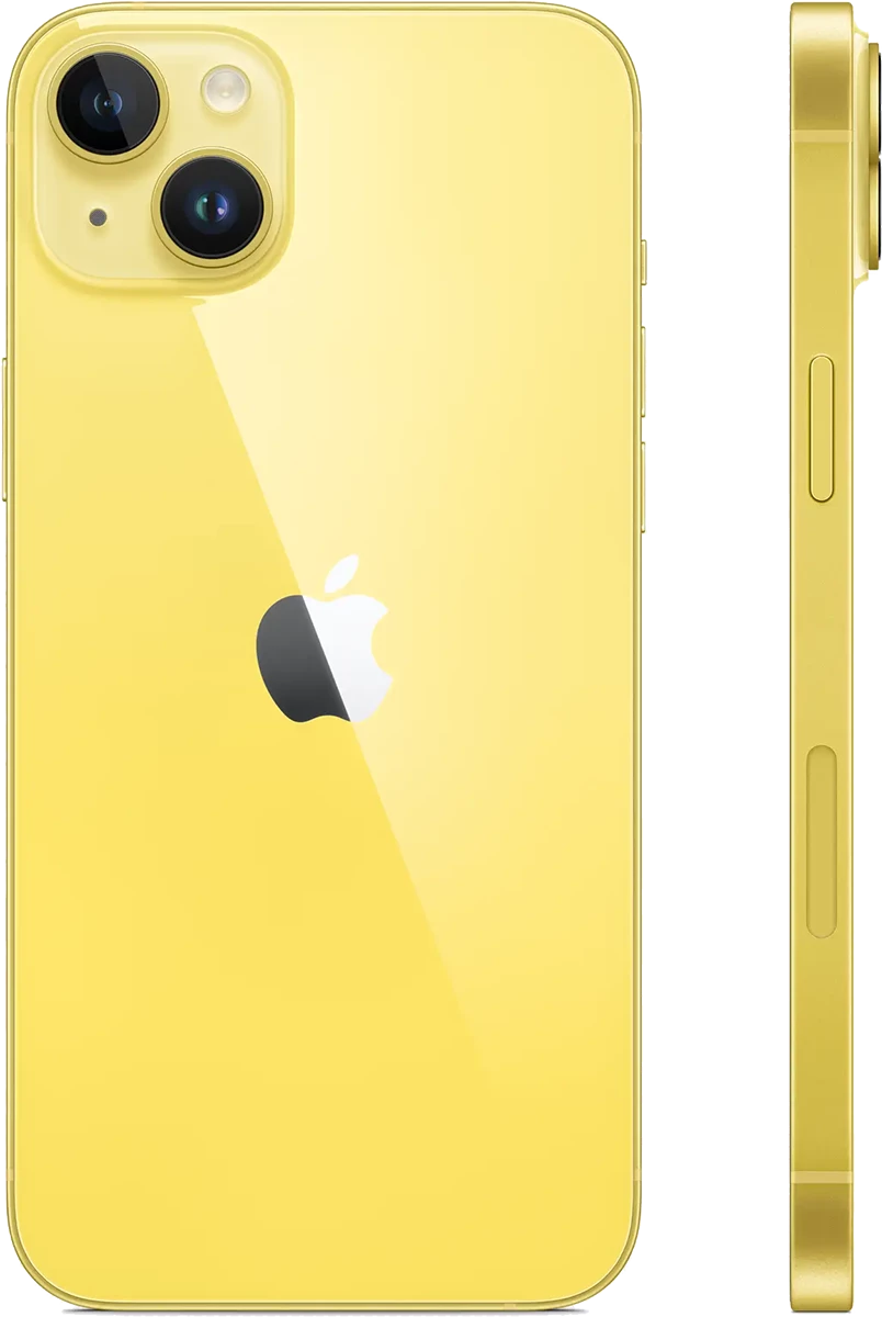 Смартфон Apple iPhone 14 Plus 128 ГБ (желтый)